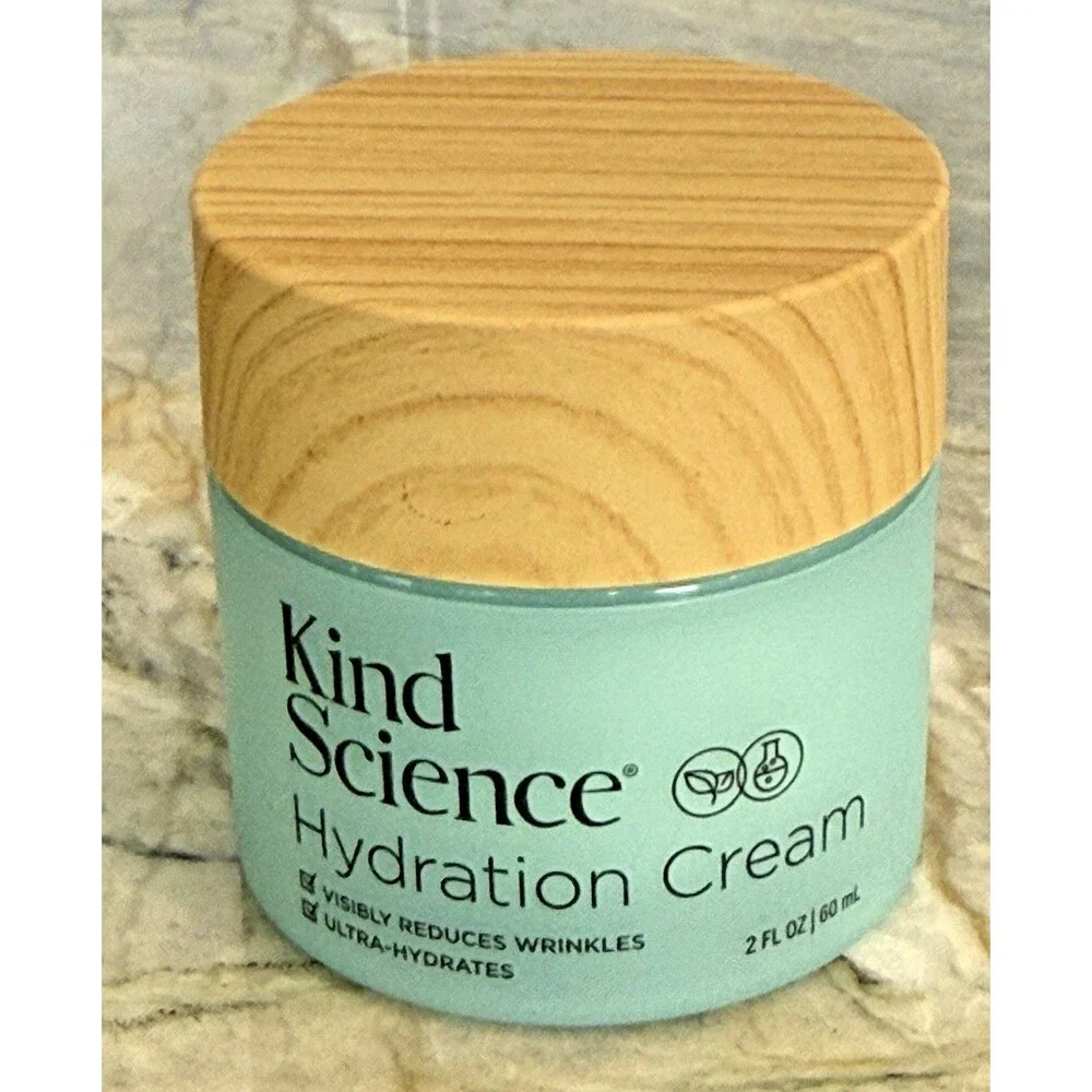 New Kind Science Hydration Cream Face Moisturizer Anti-Aging Full Size 2 FLOz